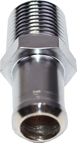 Miniatura 4 de A-Team Performance - Bomba de agua y colector de admisión de 12" Npt a 58" Manguera - Compatible con Chevrolet V8, cromo