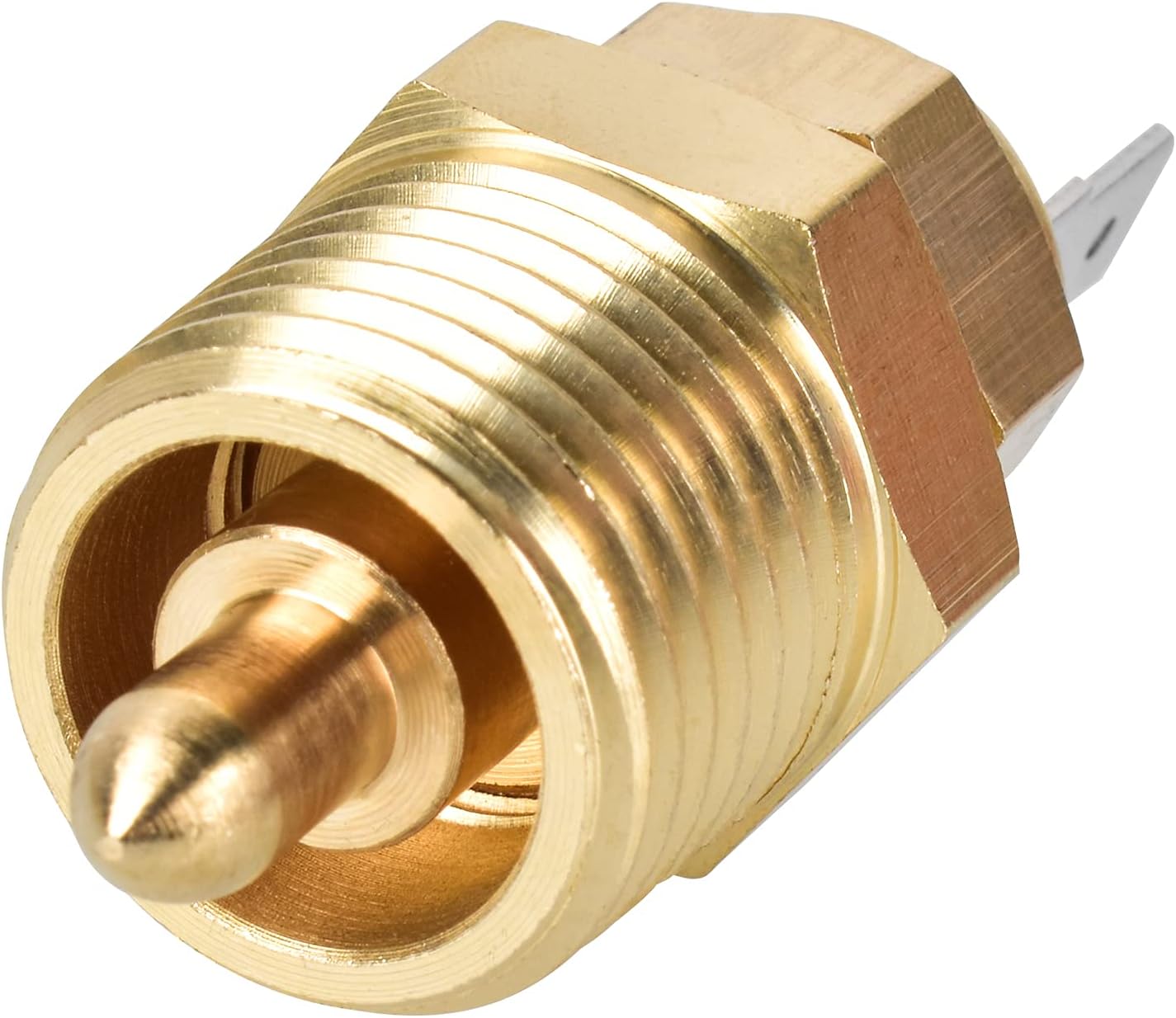 FAERSI Fan Thermostat Temperature Switch 200 to 185 Degree Electric Engine Cooling Temperature Sensor Switch with 3/8" Pipe Thread for 10" 12" 14" 16" Fan