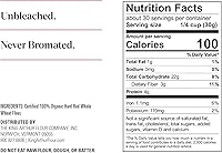 Vista 6 de King Arthur, 100% Organic Whole Wheat Flour, 100% Whole Grain, Non-GMO Project Verified, 2 Pounds (Pack of 12)