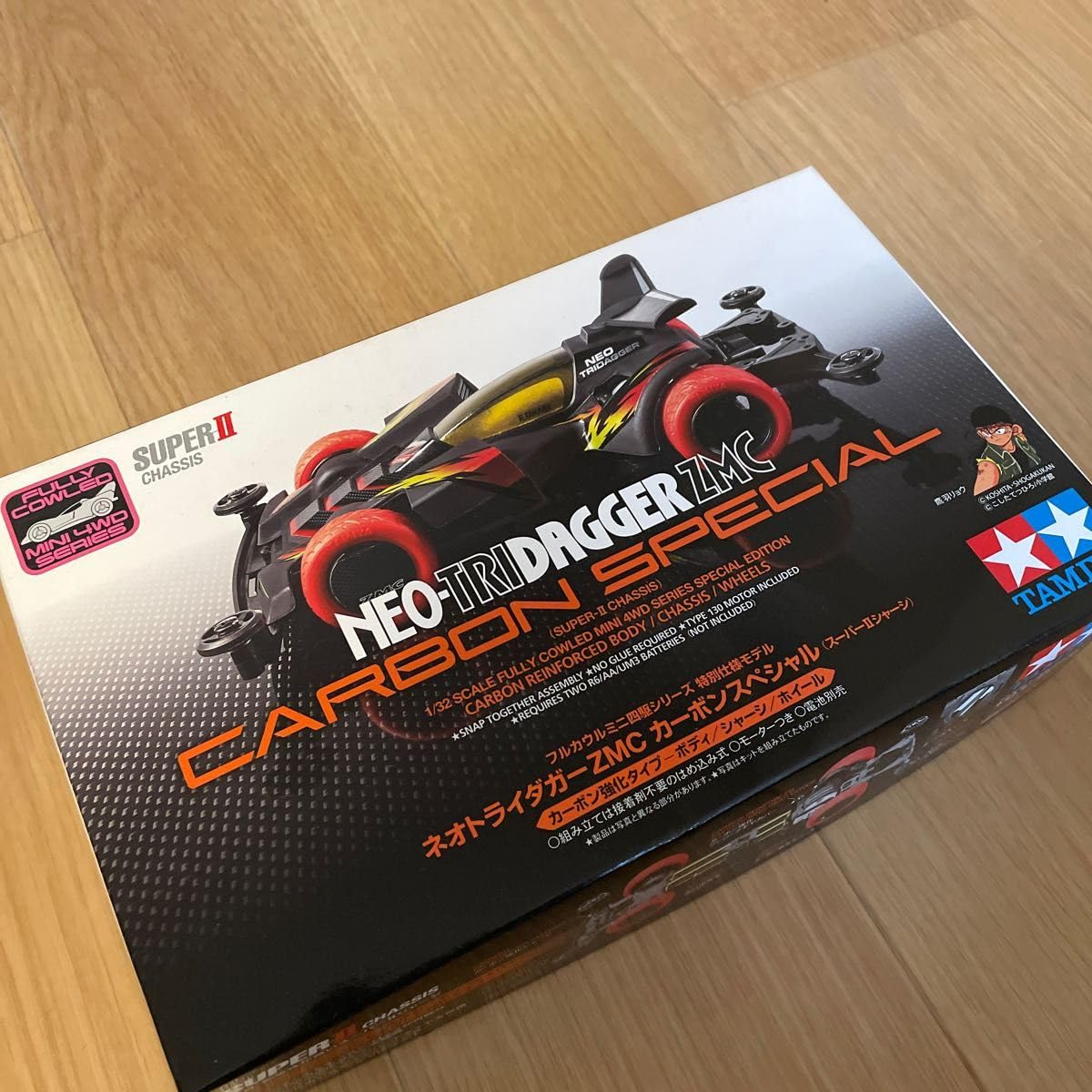 自動車 NEO-TRI DAGGER ZMC CARBON SPECIAL Tamiya Neo Tridagger ZMC Carbon Special 'ORIGINAL' - Unbox