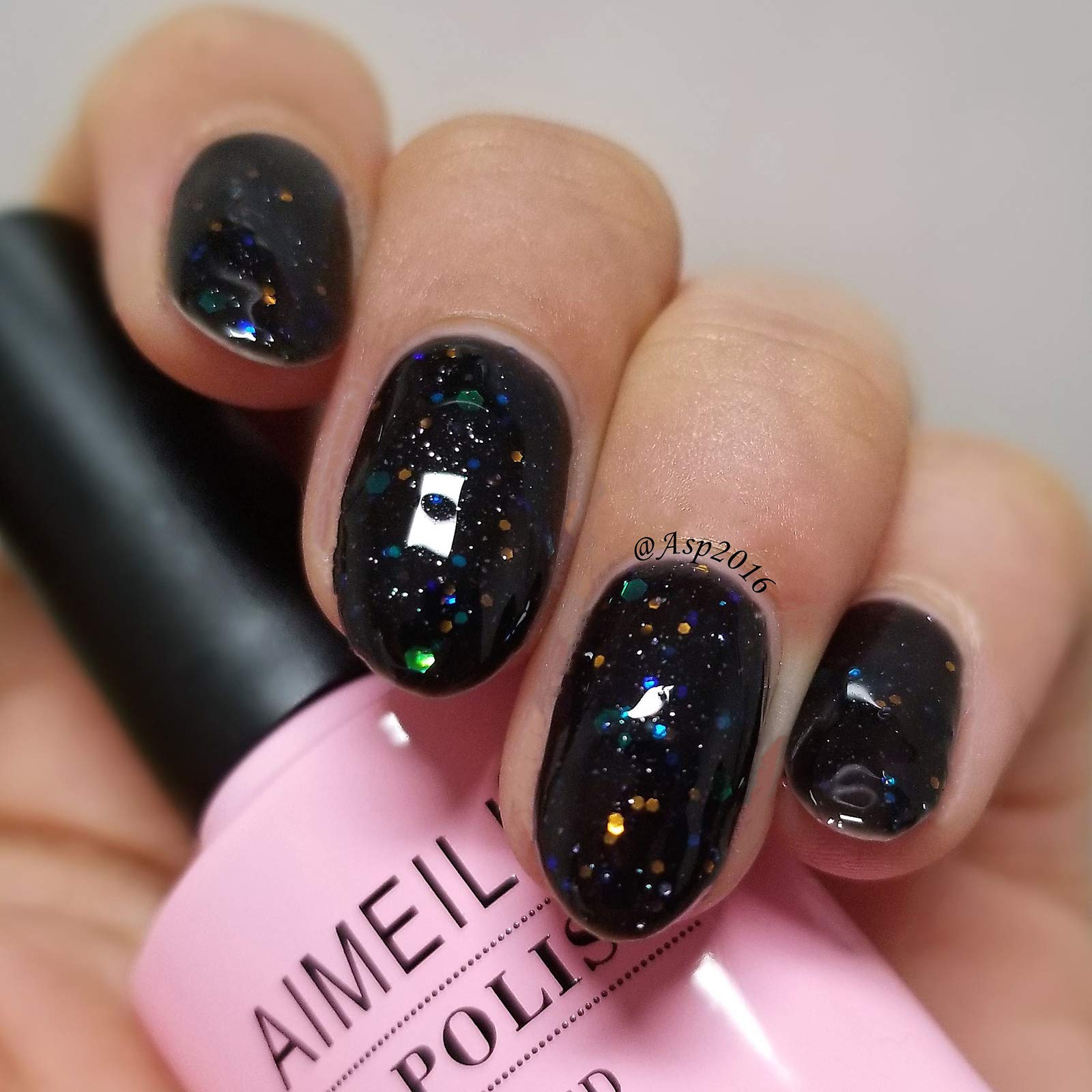 AIMEILI Nie Wycierać Top i Płaszcz bazowy Zestaw żelowego lakieru do paznokci UV LED Żelowy lakier do paznokci 2 × 15ml