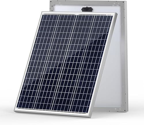 Miniatura 9 de HQST - Panel solar monocristalino de 100 vatios y 12 V con conectores solares, módulo de alta eficiencia de alimentación fotovoltaica para carga de