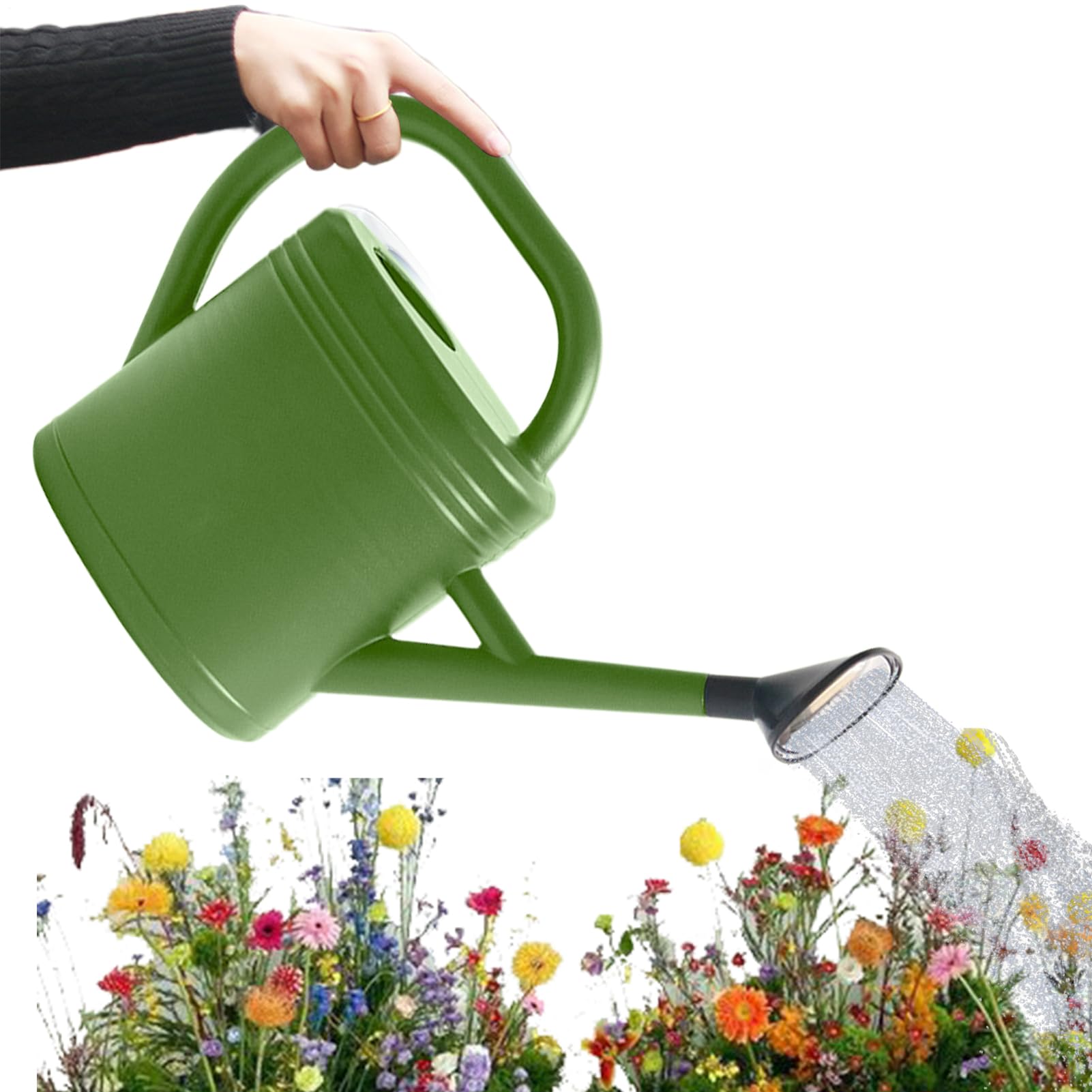 Arrosoir pour fleurs 3L à long bec pour une belle pelouse