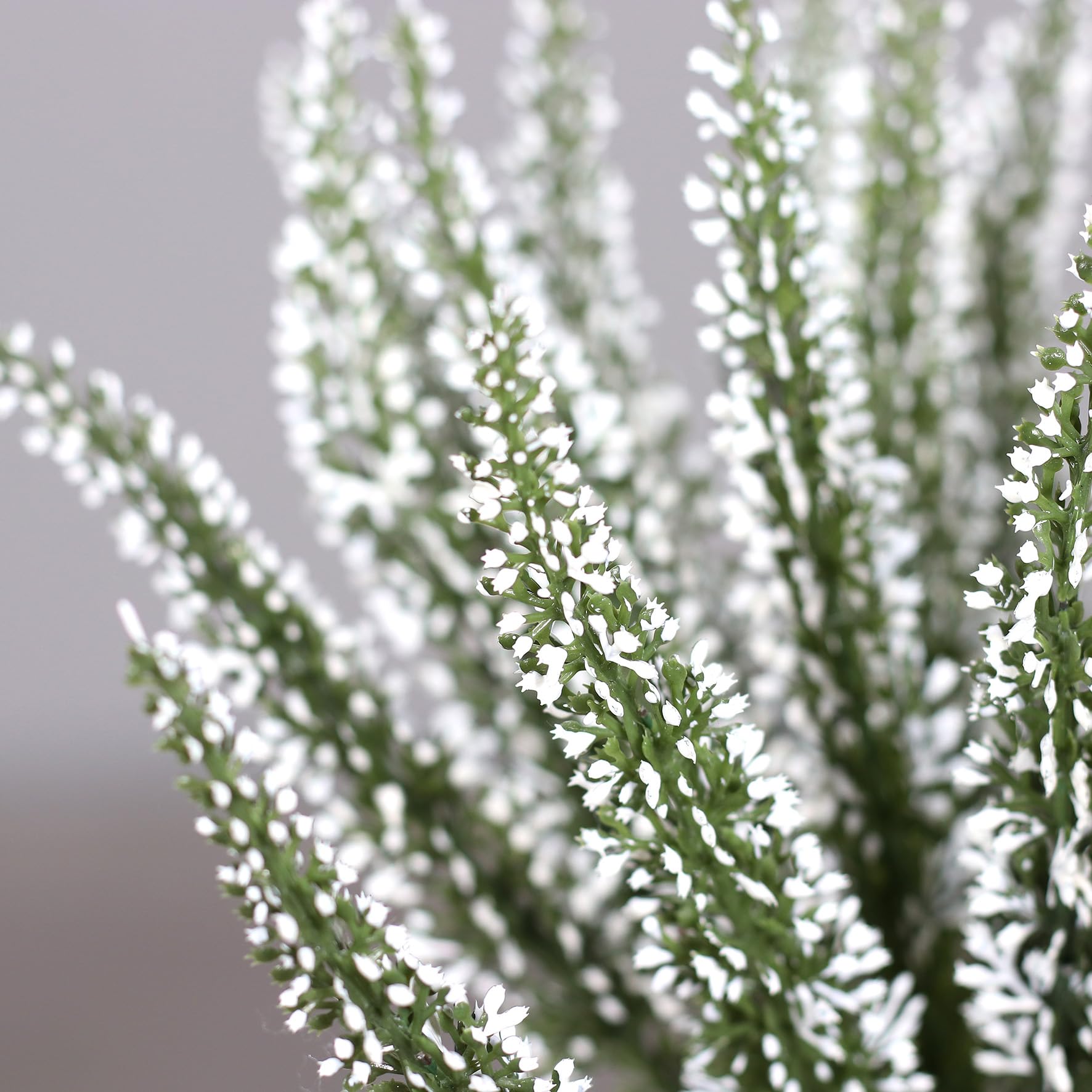 Amazon.de: Seidenblumen Ro Erika/Heidekraut knstlich Kunstpflanzen  Kunstblumen Erikabusch knstliche Blumen Pflanzen  (wei)
