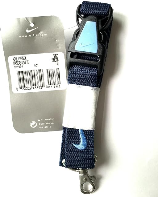 Nike Adult Unisex Lanyard 591074 901 MISC (Navy)