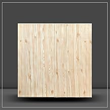 STL Brick Wallpaper - Self Adhesive Pe Foam Brick Design 3D Wall Stickers/Diy Wallpaper For Home Hotel Living Room Bedroom & Café ( 70 X 77 Cm, Appx. 5.8Sq Feet) (Wooden)