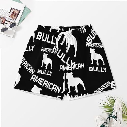 Vista 3 de American Bully Dog Short Sleeve Pajama Set for Women Button Down Pj Loungewear Sleepwear