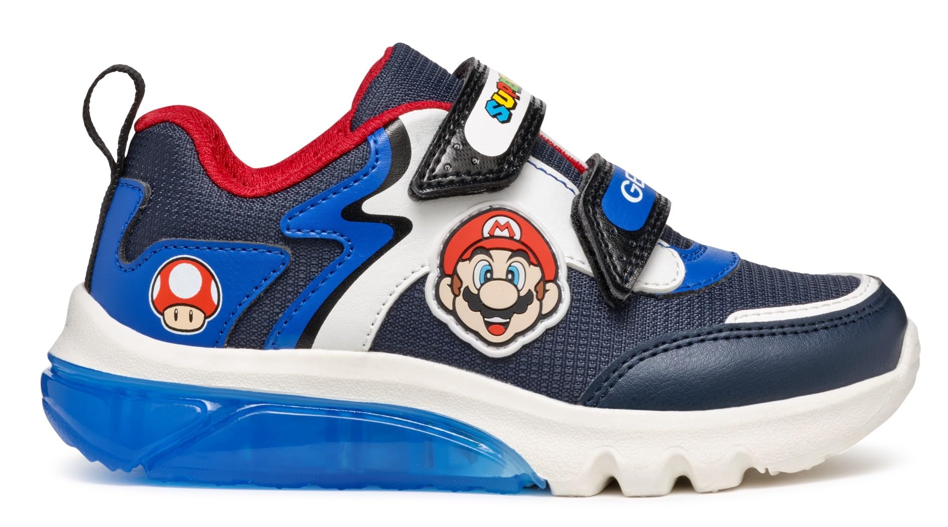 Geox Men's Bleu Baby Boy Trainers Ciberdron