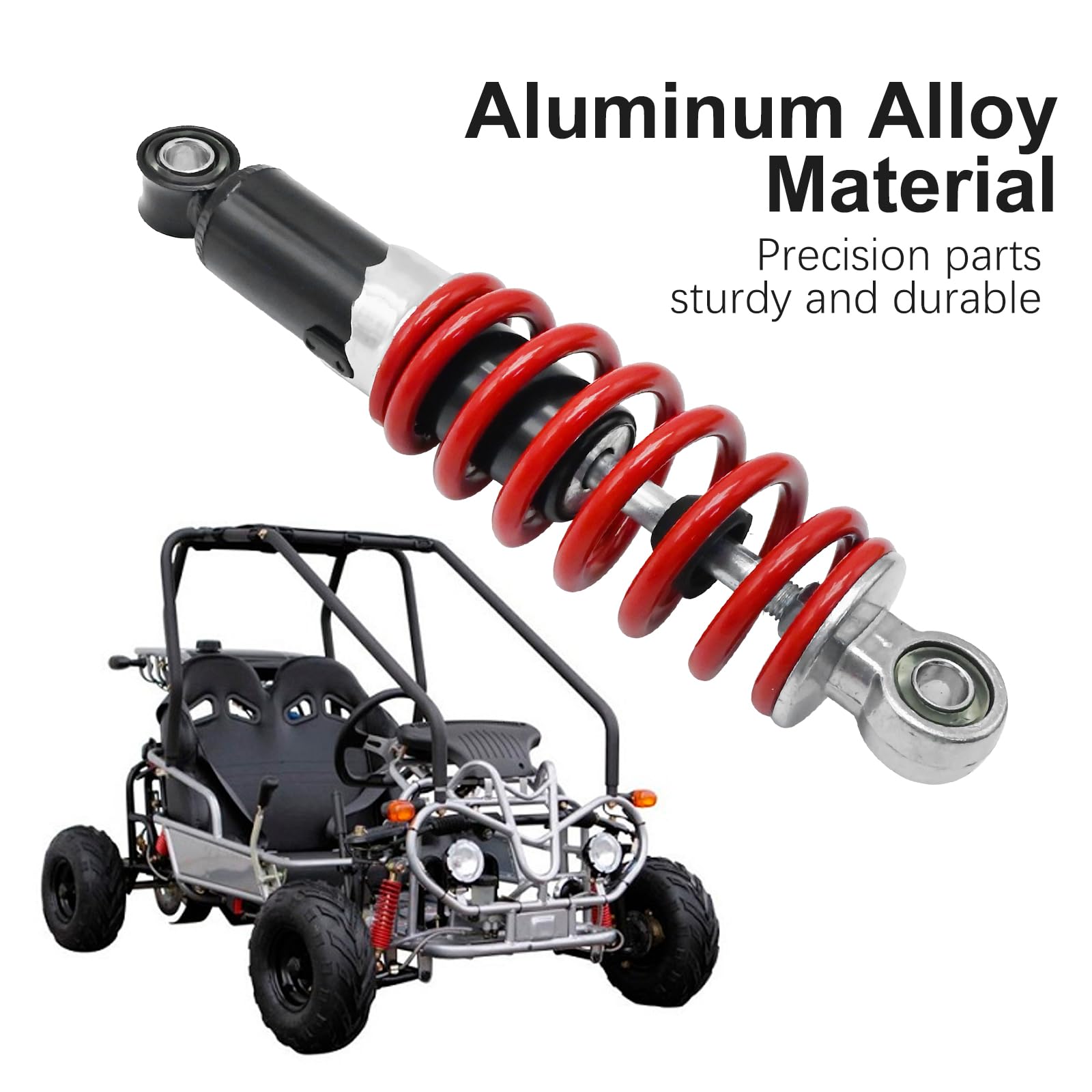 SYOWADA Stoßdämpfer vorne, 210 mm, Stoßdämpfer für Quad, ATV, Federdämpfung, 2 Stück