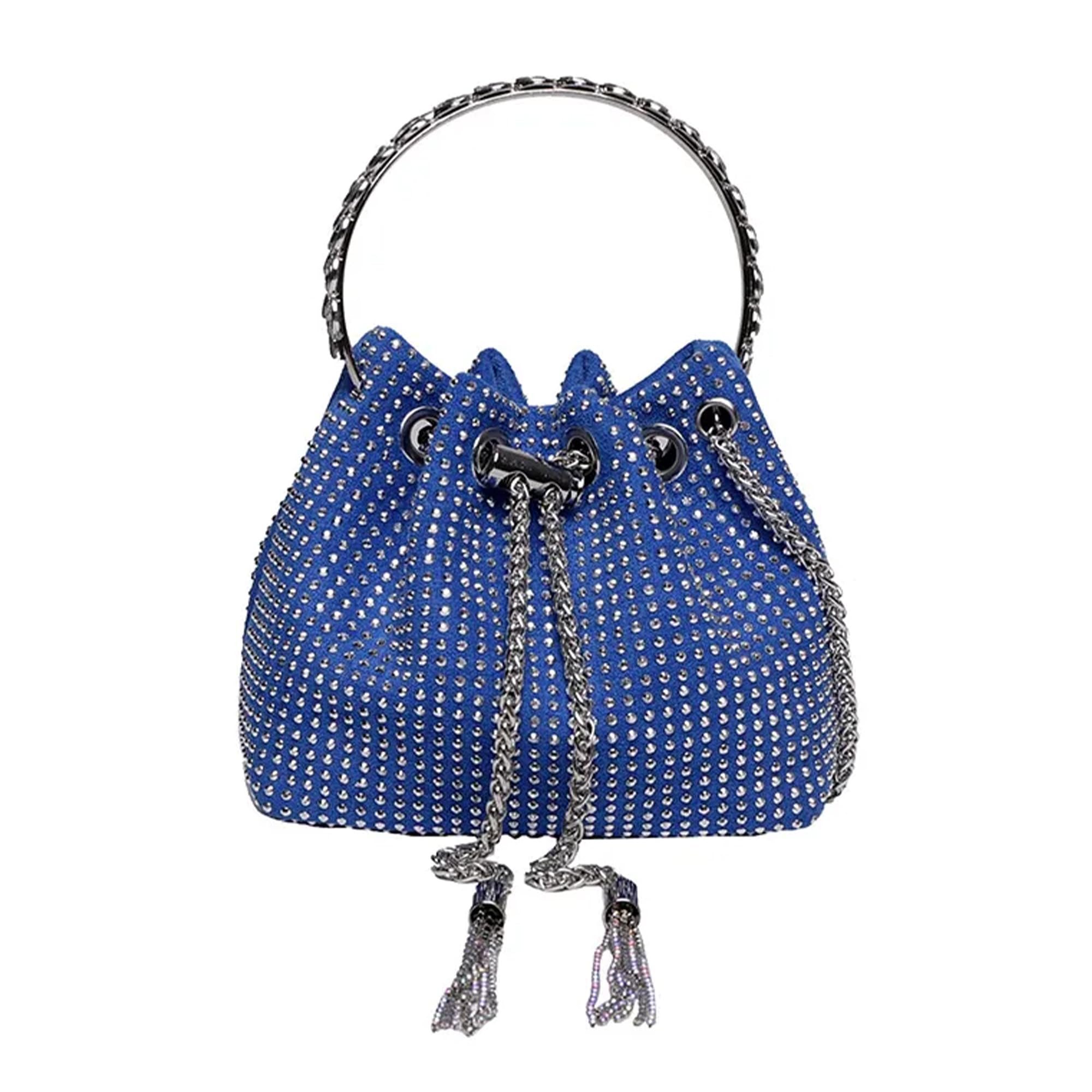 INKMILAN Crystal Rhinestone Bucket Crossbody Party Bags for Women with Glittered Sling Chain | Perfect for Parties, Wedding, Prom (B0CNGV7J44) Amazon Price History, Amazon Price Tracker
