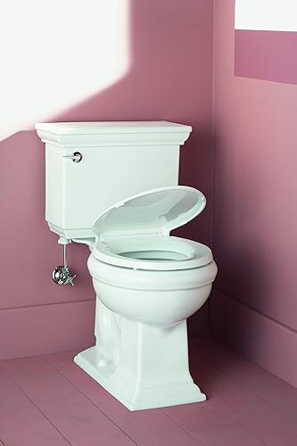 Miniatura 186 de KOHLER 4636-RL-0 Cachet ReadyLatch Asiento de inodoro alargado de cierre silencioso, color blanco