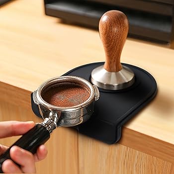 Szaboviktoria Silicona Accesorios Café, Barista Accesorios, Alfombrilla Cafetera, Café Tamper Mat, Tamping Mat, Para Casa, Cocina, Bar, Café1