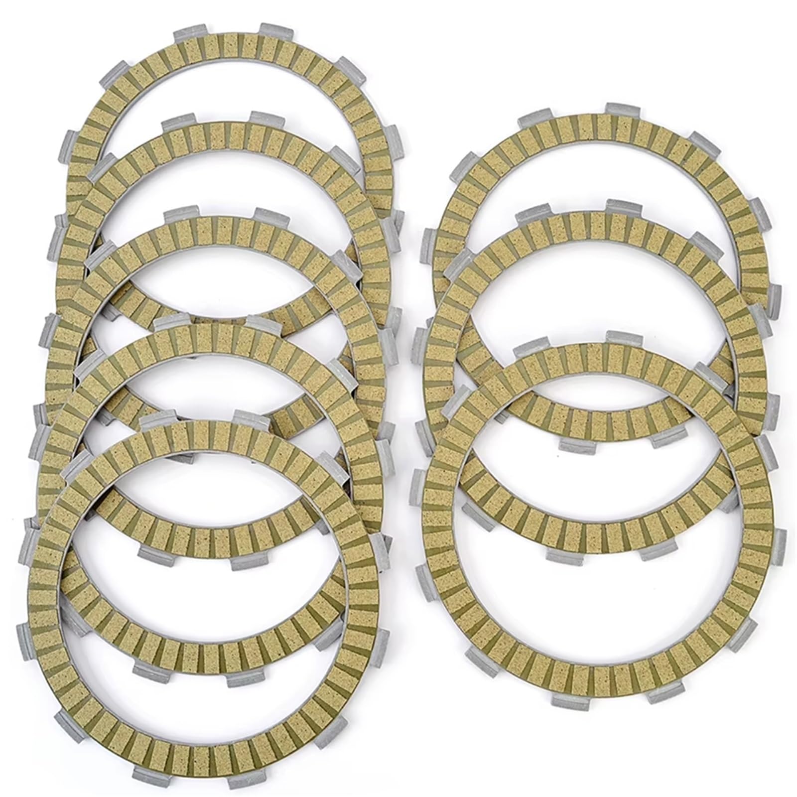 Kupplungsscheibe (8 Stück) Motorradzubehör Kupplungsscheiben Reibscheiben-Stahlplatten-Kit Für Suzuki DR650SE DR650 1996-2017 DR800 1990-1997