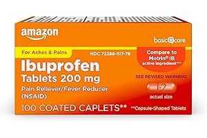 Amazon Basic Care Ibuprofen Tablets: Get Fast Pain Relief