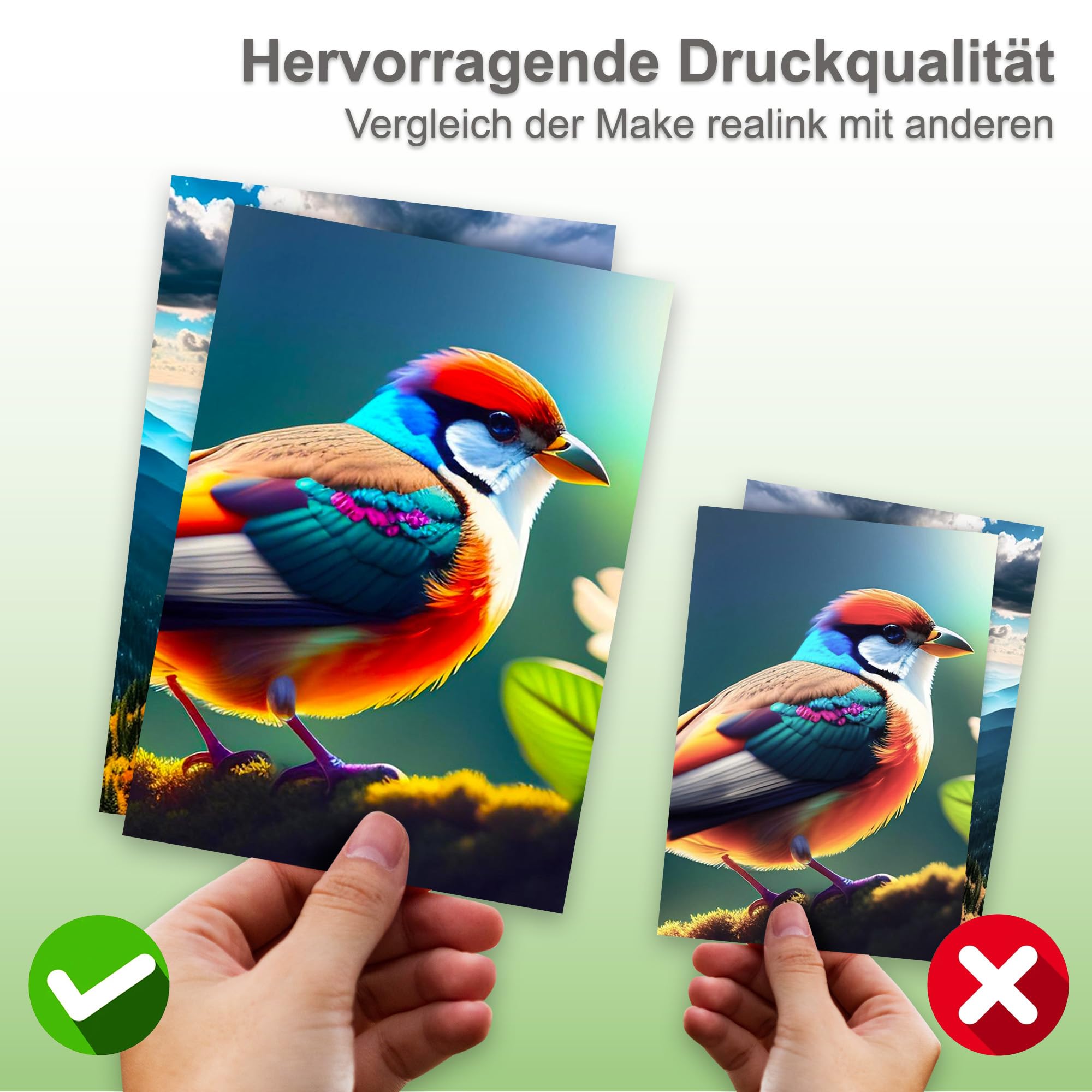 realink Bundle TR7650 Multifunktionsgerät (Drucker, Scanner, Kopierer) mit 15 XXL Druckerpatronen