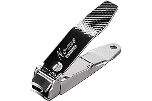 Genuine No-Mess Fingernail Clipper with Built-In Magnet