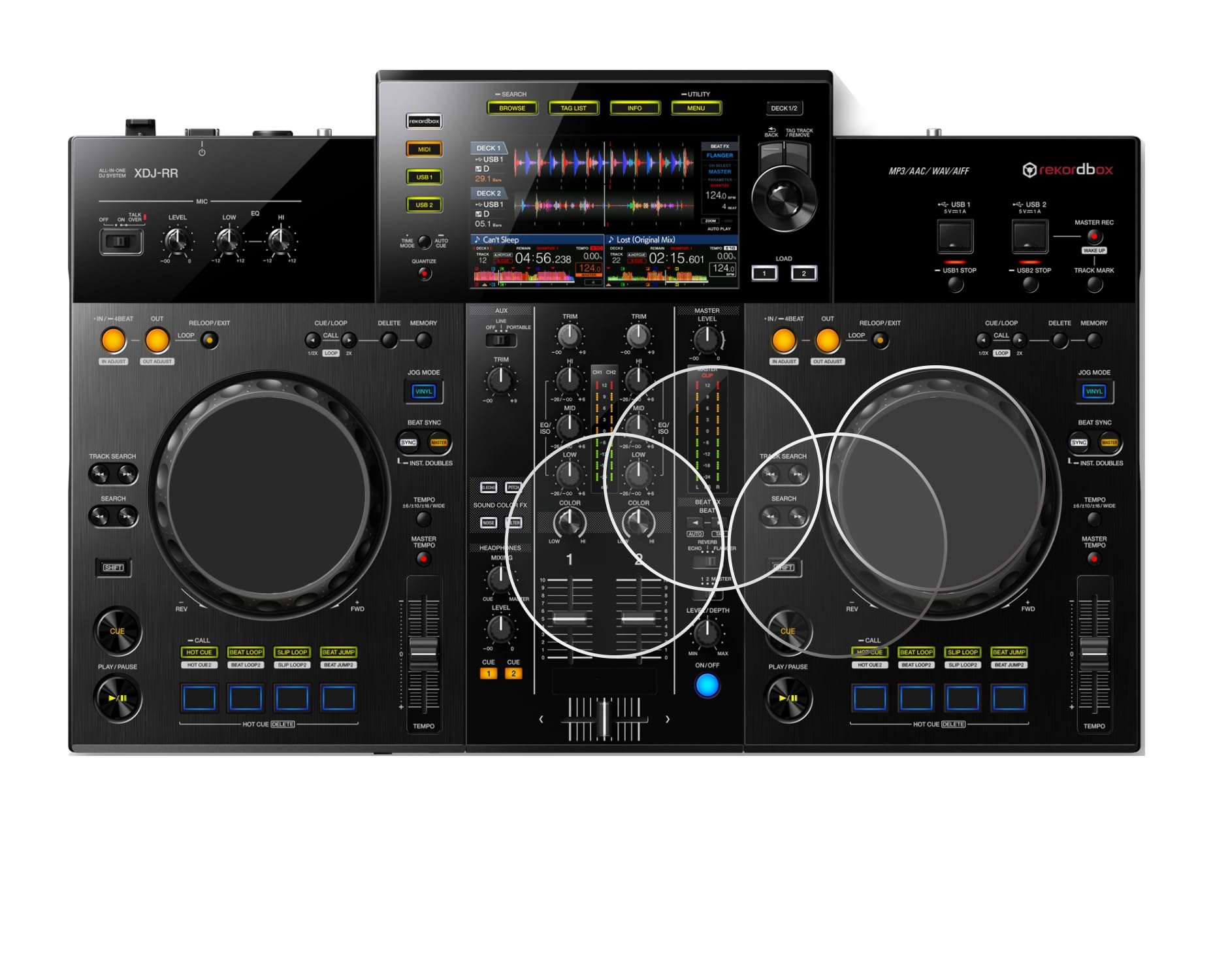 ScreenLeaf (2 Pack Screen Protector Compatible with Pioneer XDJ -RR (Jog) [Sustainable Screen Protection, Clear, Anti-Scratch]