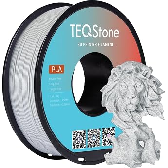 PLA Filament 175mm Marmor Grau Stein hnliche Oberfl che Ma genauigkeit +/- 003 mm 3D Drucker Filament Marble PLA 1 Kg Spule Vakuumverpackung