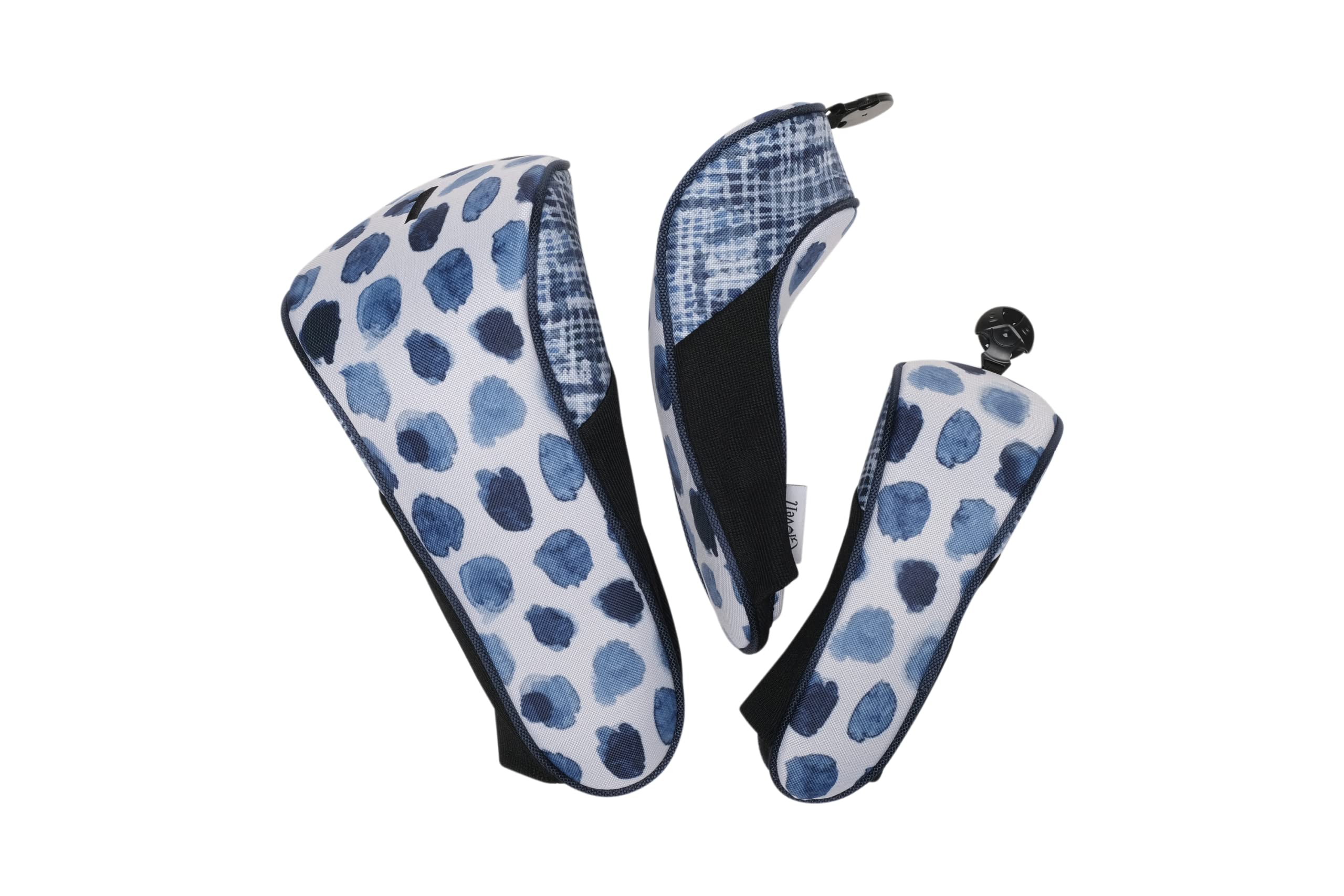 Glove It Golf Club Covers for Women, Set of 3 Numbered Ladies Golf Head Covers for Hybrid, Wood & Driver Clubs, Extra Protection