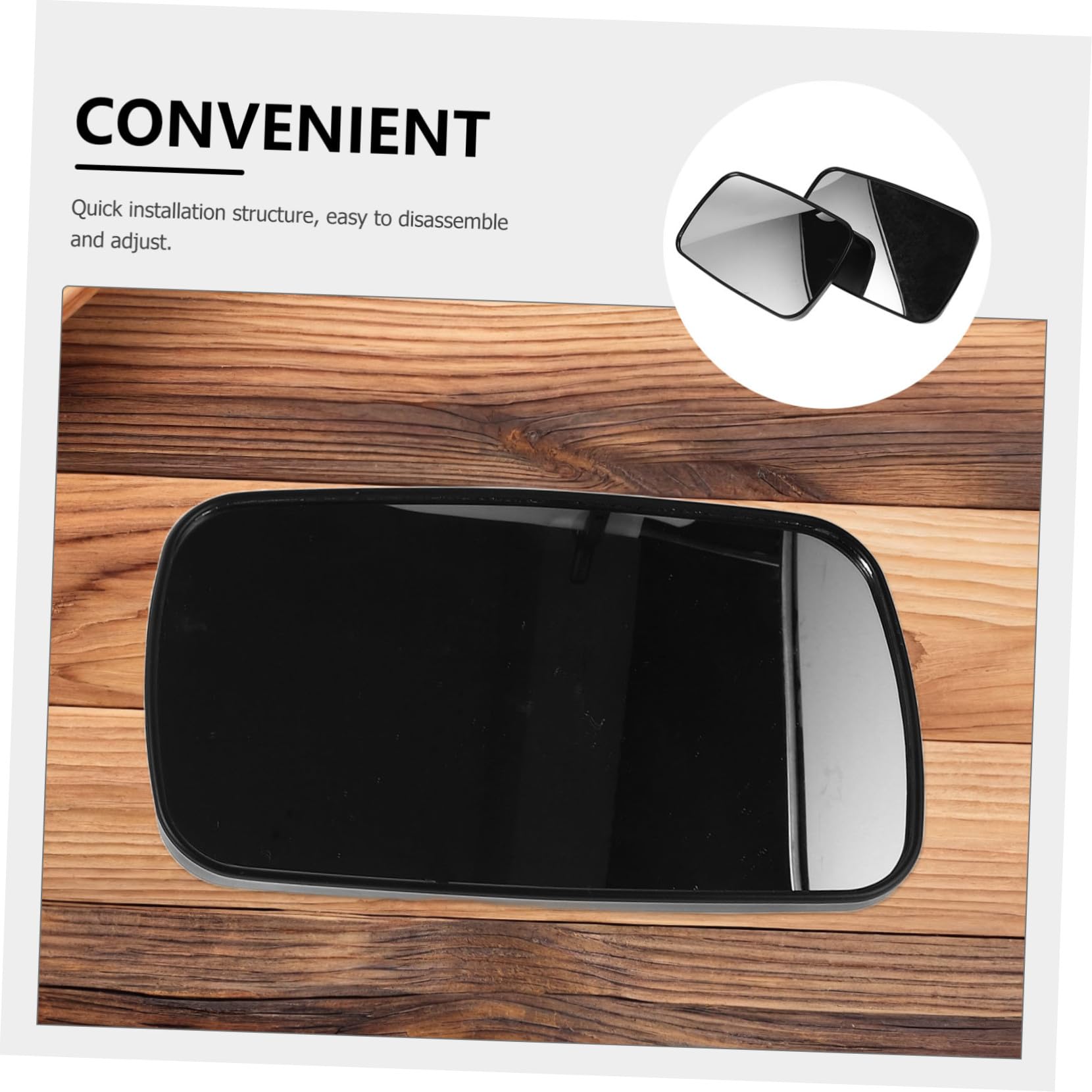 Specchietto Plastica 2 Retrovisore Pezzi in Carrelli Elevatori