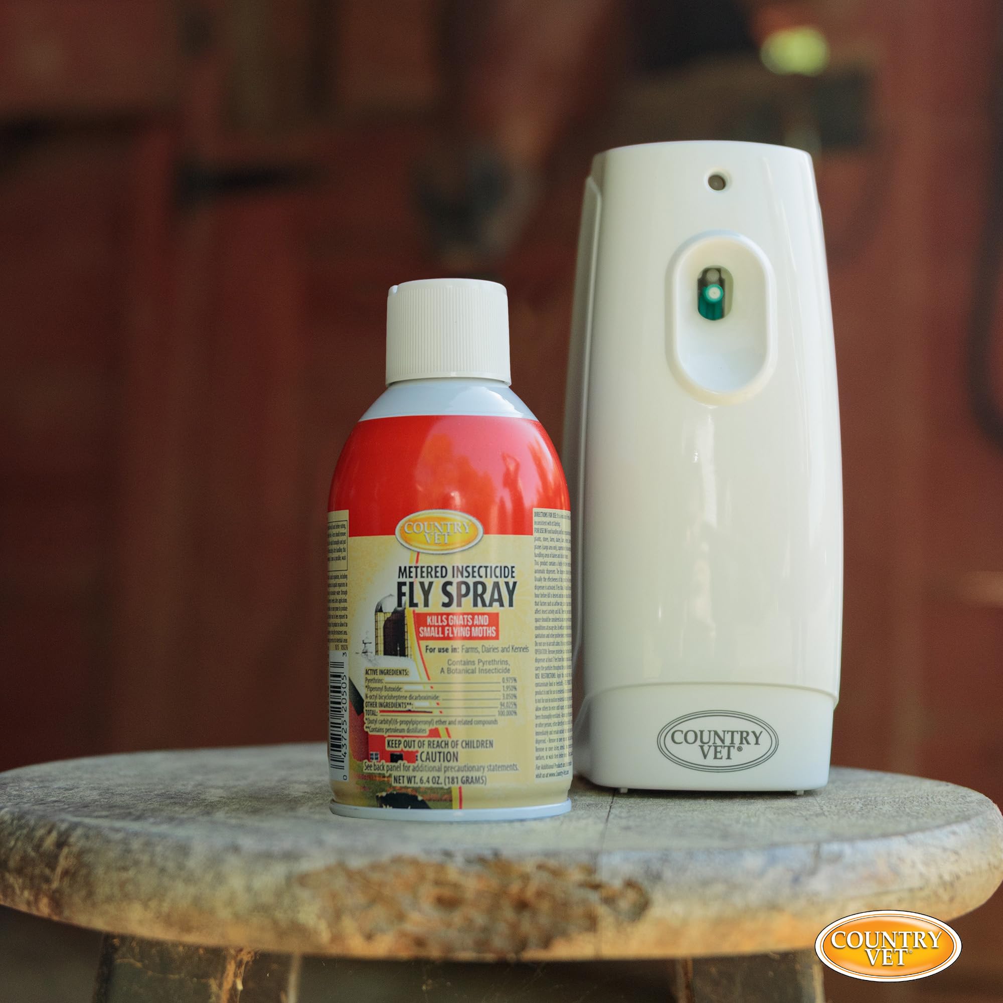 Zep Enforcer 34-2050CVA Country Vet Metered Fly Control Spray, Refill, 30 Day Supply, Brown/A - image 6