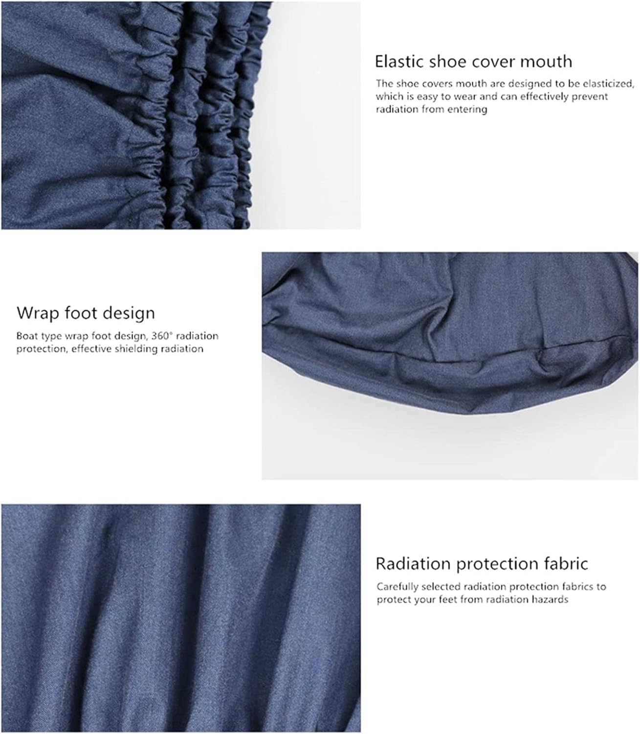 DMWMD EMF Shoe Covers, Anti-Radiation Male and Female Computer Room Anti-Microwave electromagnetic Radiation Shoe Covers : Industrial & Scientific