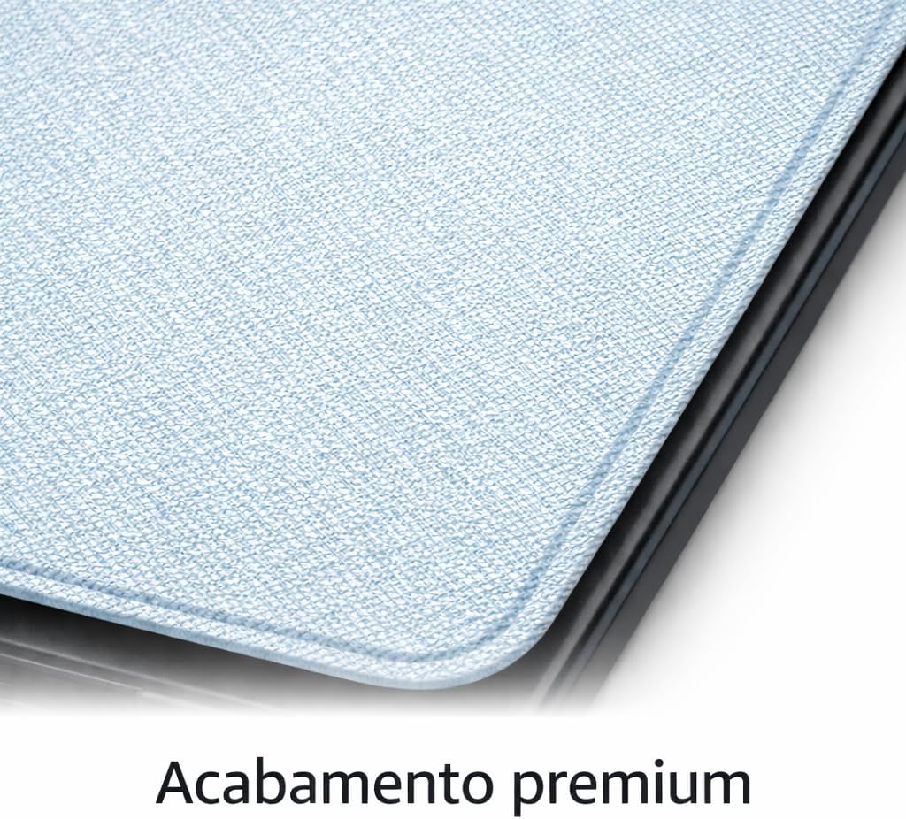Capa Compátivel com Kindle 11ª Geração 20222024 C2V2L3 e RS23CV Auto Hibernação Fecho Magnético Azul Pastel ECommerce Update