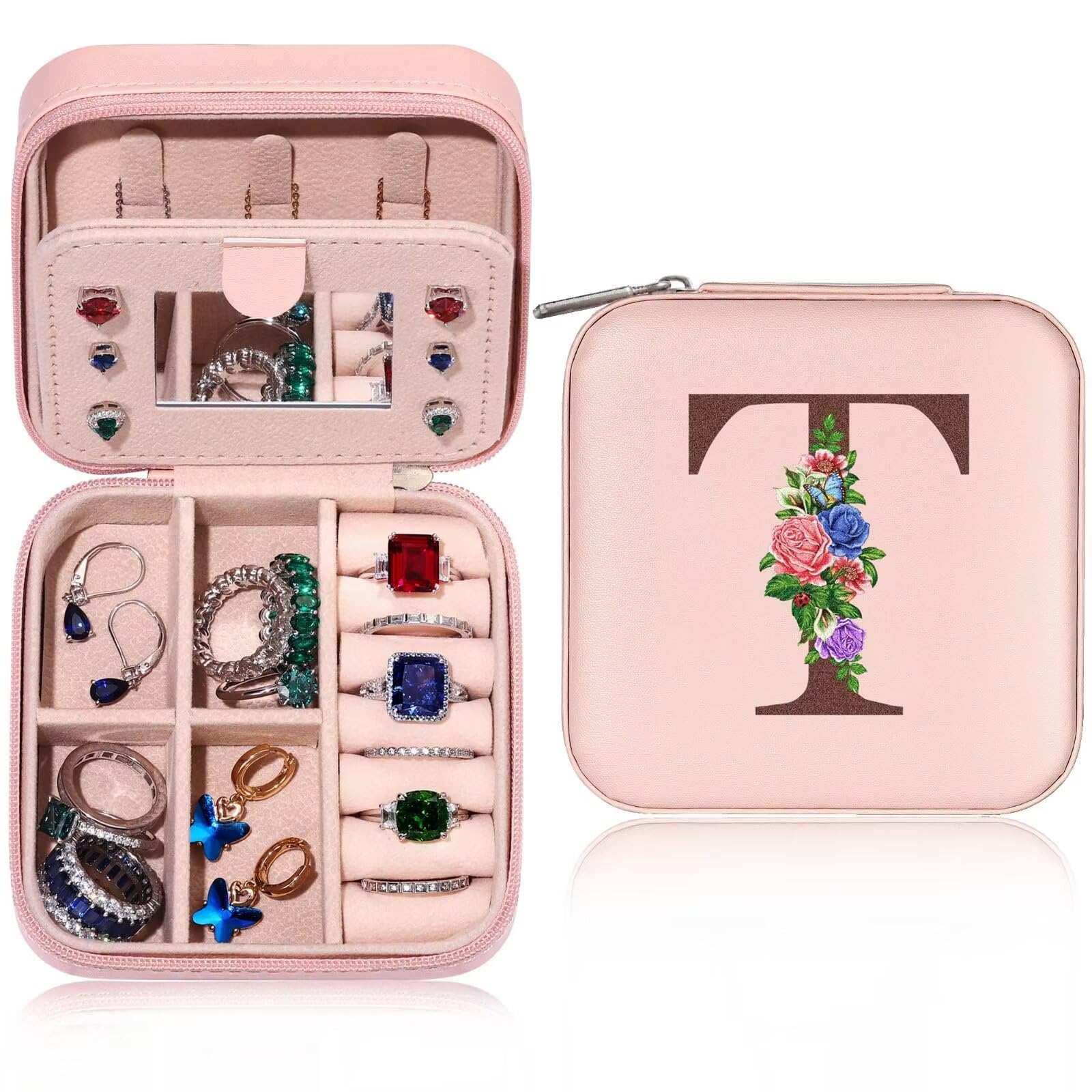 Tingn Women's T Ingn Jewelry Boxes For Jewellery Boxes For Gifts For ,Ravel Jewelry Box Organiser Case, Personalised Jewellery Box