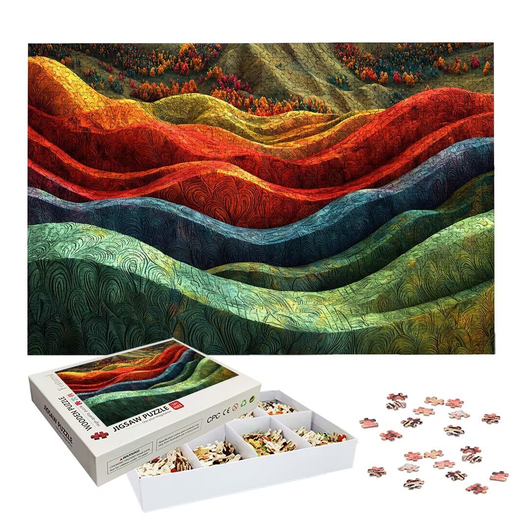 Puzzle Arcoíris, Puzzle 1500 Piezas para Adultos, Regalo Mujer/Hombre -2289