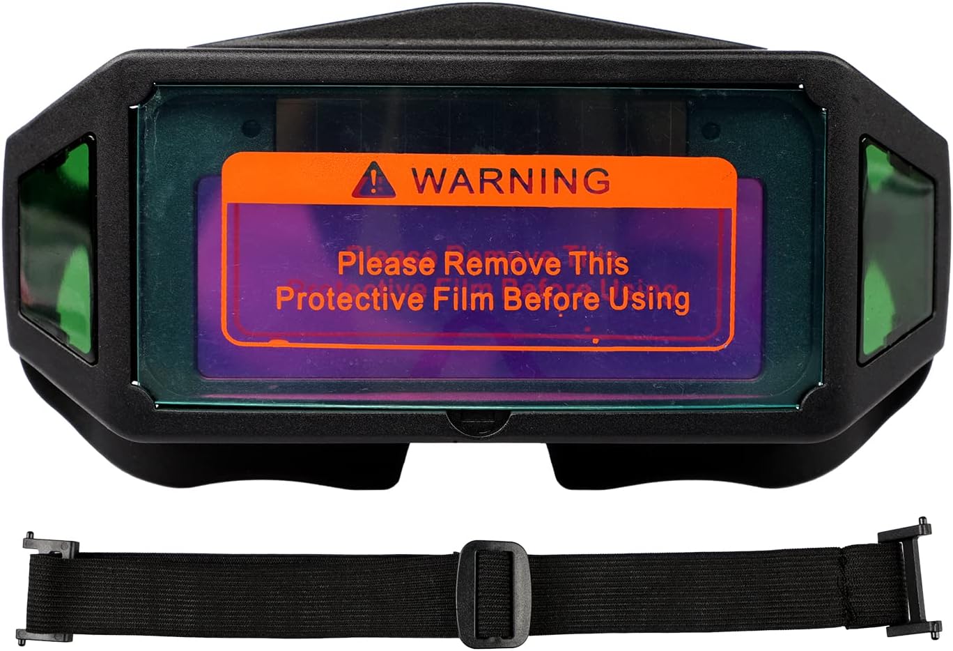 Protective Film on Welding Goggles