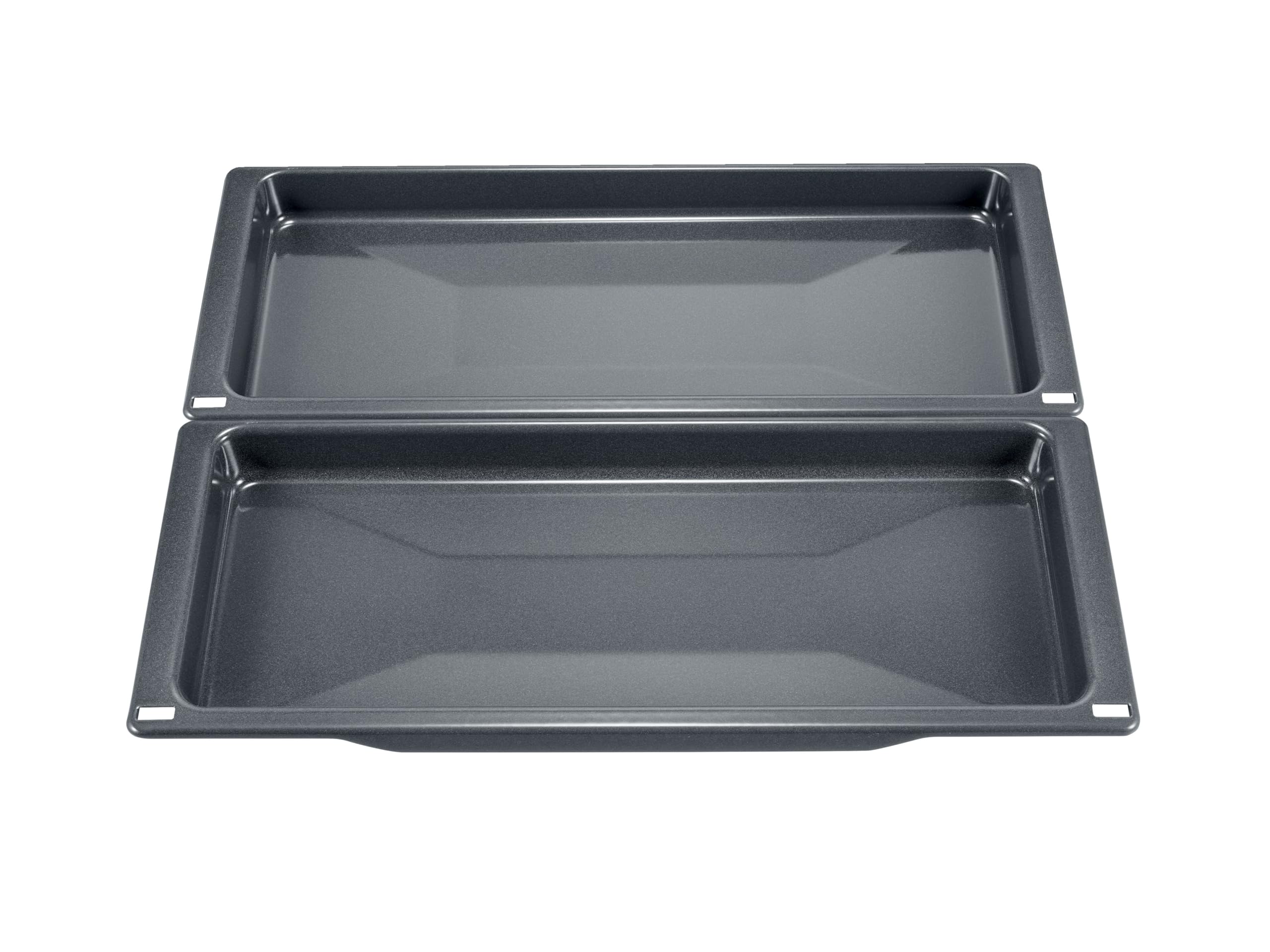 NEFF Z1650BE0 schmale Universalpfanne, 39 x 455 x 188 mm, Made in Germany, spülmaschinengeeignet, Stahl emailliert