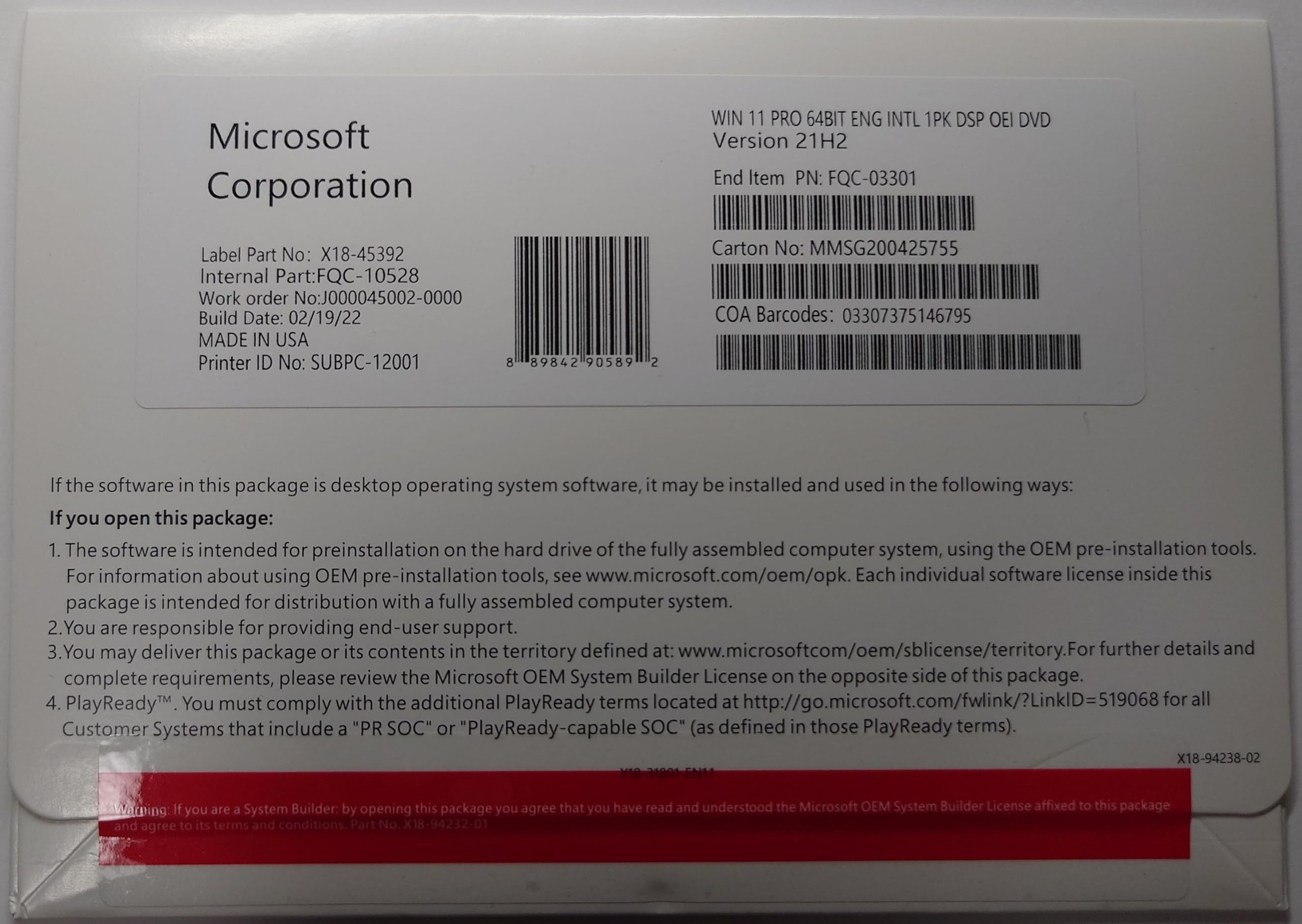 Amazon.co.jp: win11 Pro DSP 日本語版 : 車＆バイク