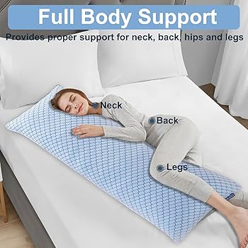 Air SLEEP TECH Body pillow ボディピロー ハード　② エアー］ボディピローL&H （ロング＆ハード）20×88cm レッド 側