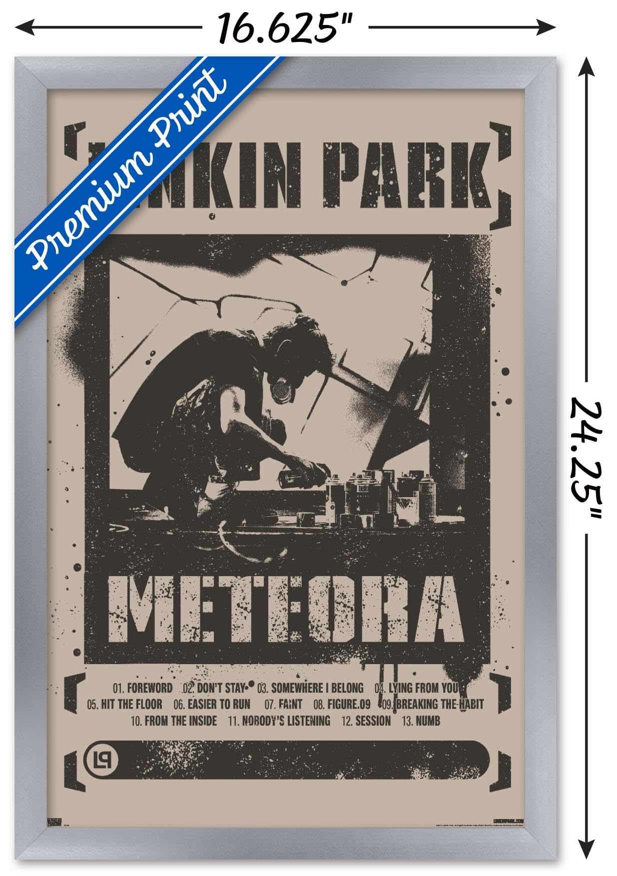 【激レア／ポスター付】Linkin Park – アナログ盤 7inch Amazon.com: Trends International Linkin Park - Meteora Wall Poster