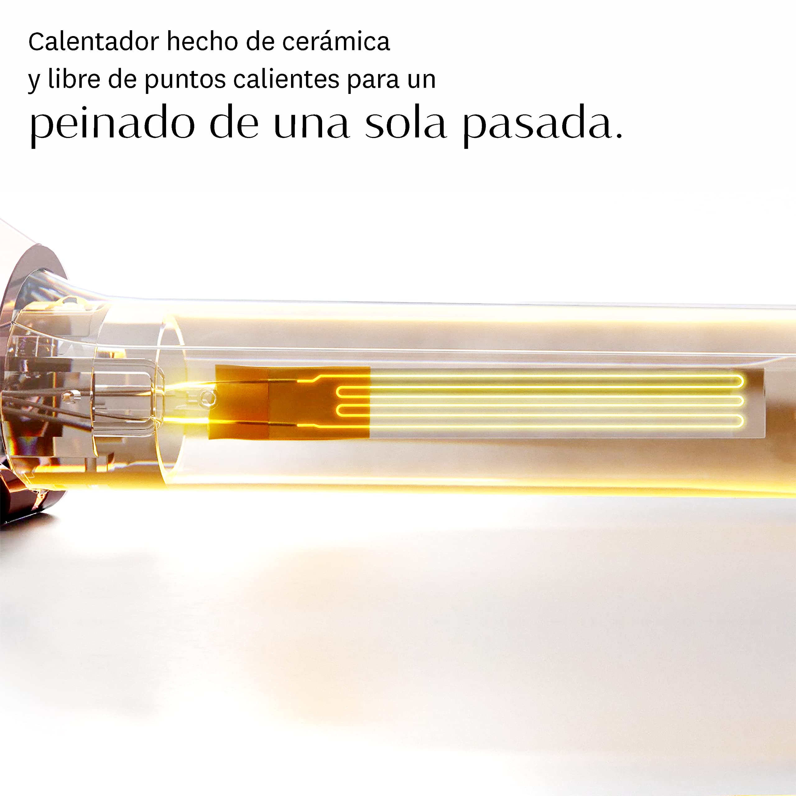 T3 SinglePass Wave Varilla de peinado cónica profesional de 32 mm-19 mm con 5 ajustes de calor y barril de cerámica de mezcla personalizada para obtener unas ondas relucientes y duraderas