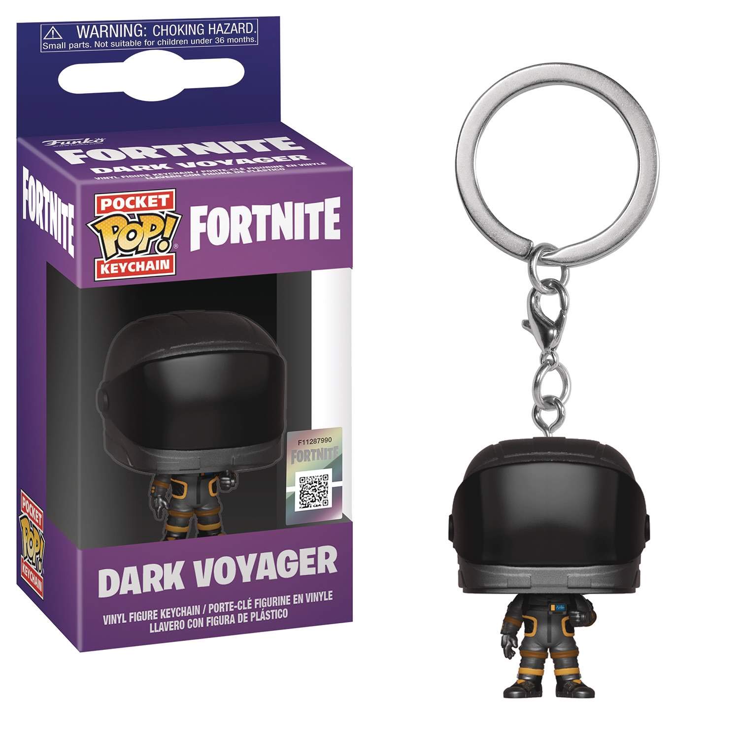 Funko 35701 Pocket POP Keychain: Fortnite: Dark Voyager, Multi