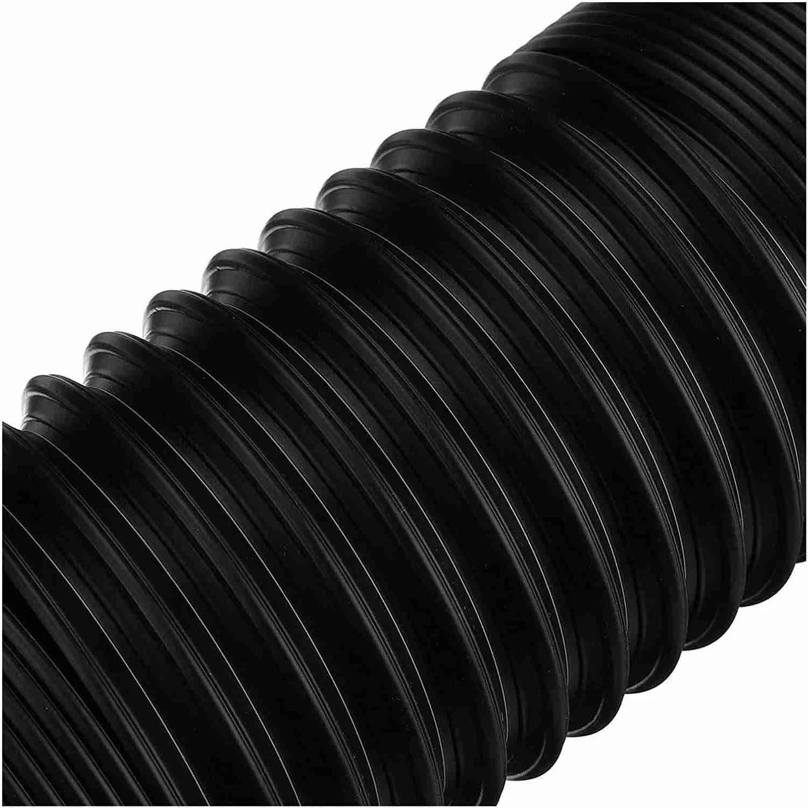 Kit de Manguera Flexible de conducto de alimentación para Filtro de Aire de Coche de 76 mm y 1 m con Abrazadera de Entrada de tobera, Tubo de admisión de Aire A