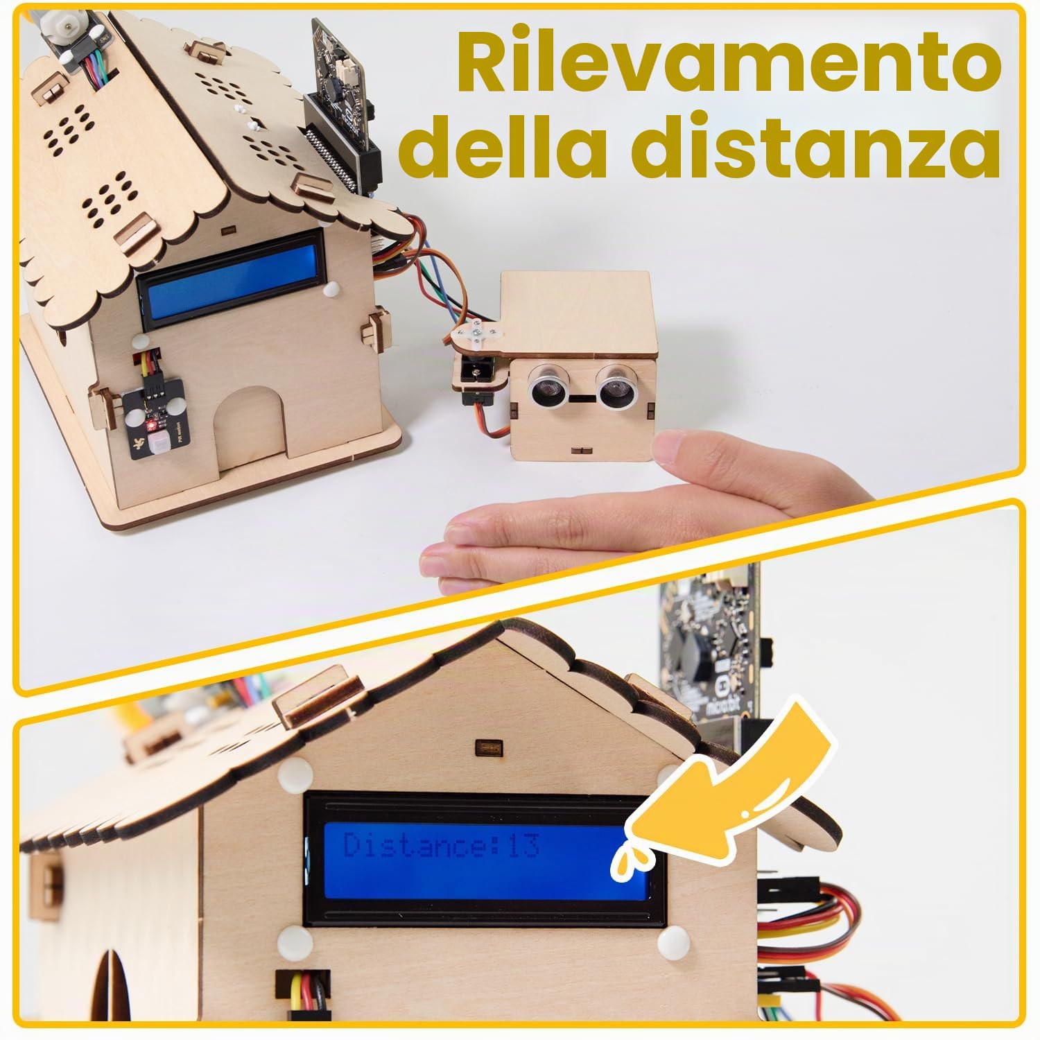 KEYESTUDIO BBC Micro:Bit Smart Home Kit for Microbit V2 (Excluded), DIY Sensor Module Starter Kit, Blocks And Python Code, Detailed Project Examples Online Tutorial Included