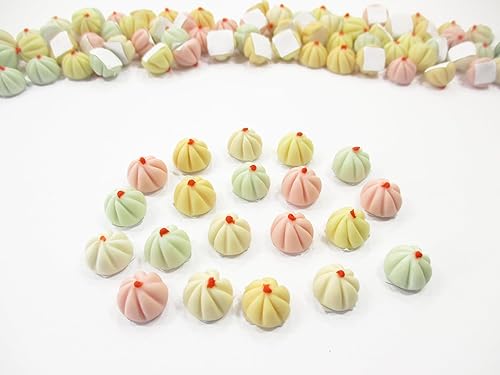 Miniatura 2 de 10 bollos chinos al vapor Dim Sum Comida china casa de muñecas Miniaturas Comida 14946