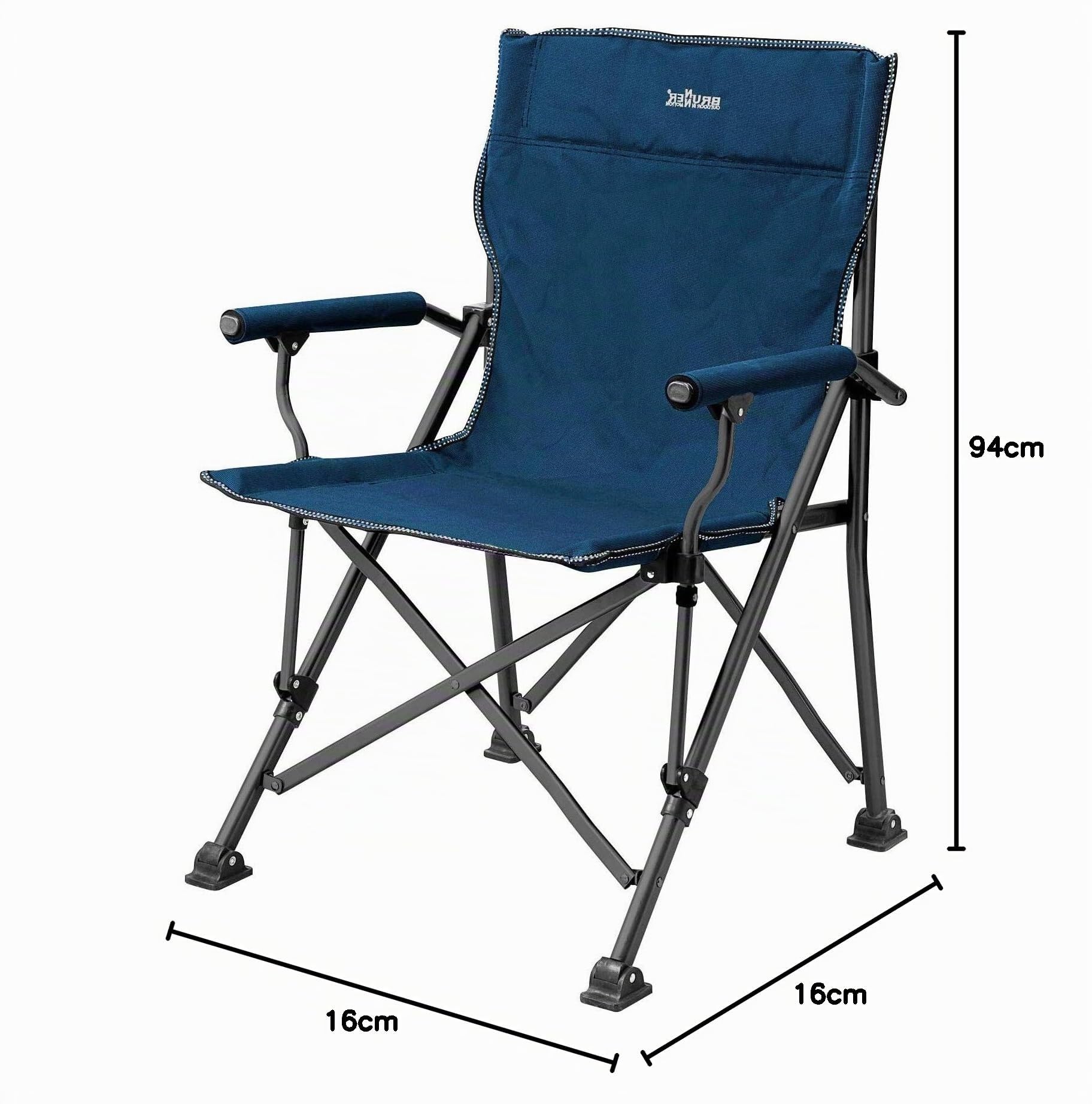 BRUNNER Campingartikel Stuhl Cruiser, Blue, 0404039N.C30