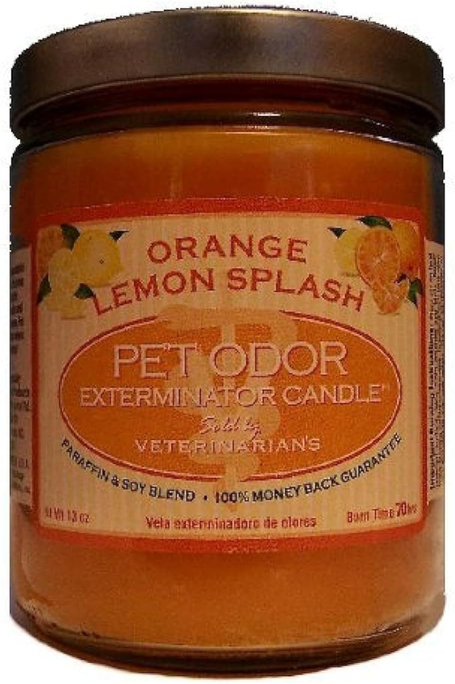 Pet Odor Exterminator Jar Candle - Orange Lemon Splash