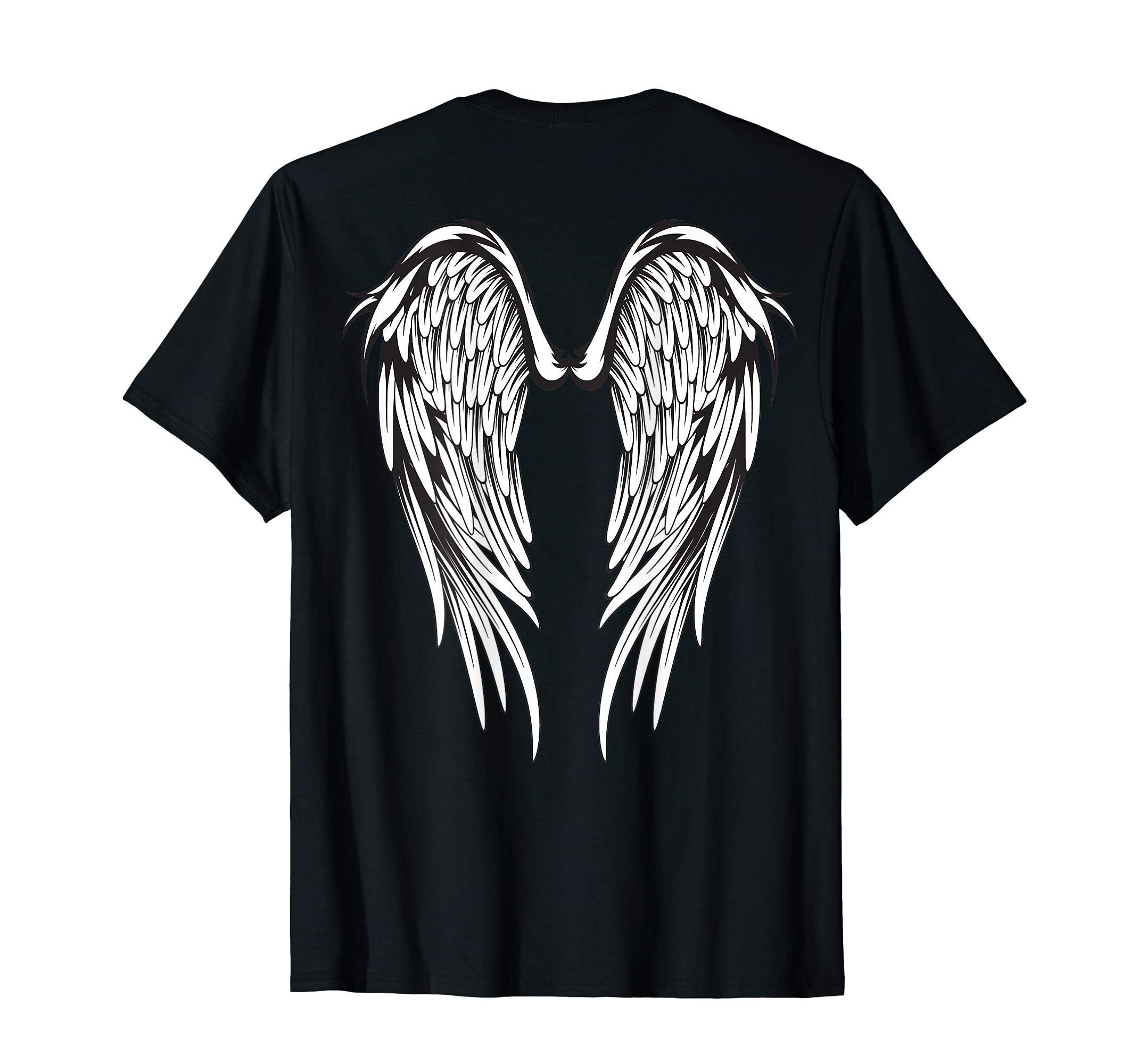Angelic DesignWings #2 On The Back Side Angel T-ShirtOEKO-TEX STANDARD 100