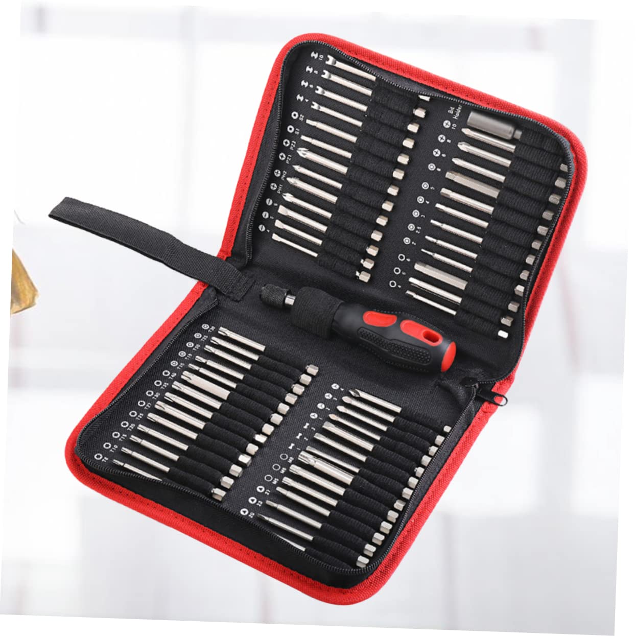 Set de 55 Embouts en Métal pour Tournevis Électriques Étoile et Cruciforme
