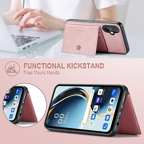 Miniatura 7 de Funda para OnePlus Nord N30 5G  Nord CE 3 Lite 5G, cartera magnética desmontable, ranura para efectivo, funda compatible con carga inalámbrica,