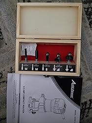 AVID POWER 6.5 Amp 1.25 HP Compact Router Tools for Woodworking, Fixed ...