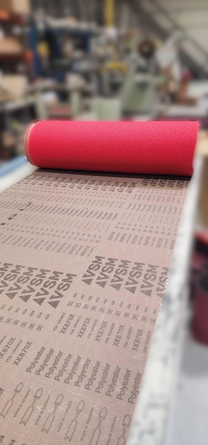 1-1/2 inch x 48 inch, 36 Grit, XK870X (Best Grade), X-Weight, Ceramics (C/A), Abrasive Sanding Belts, 25-Pak