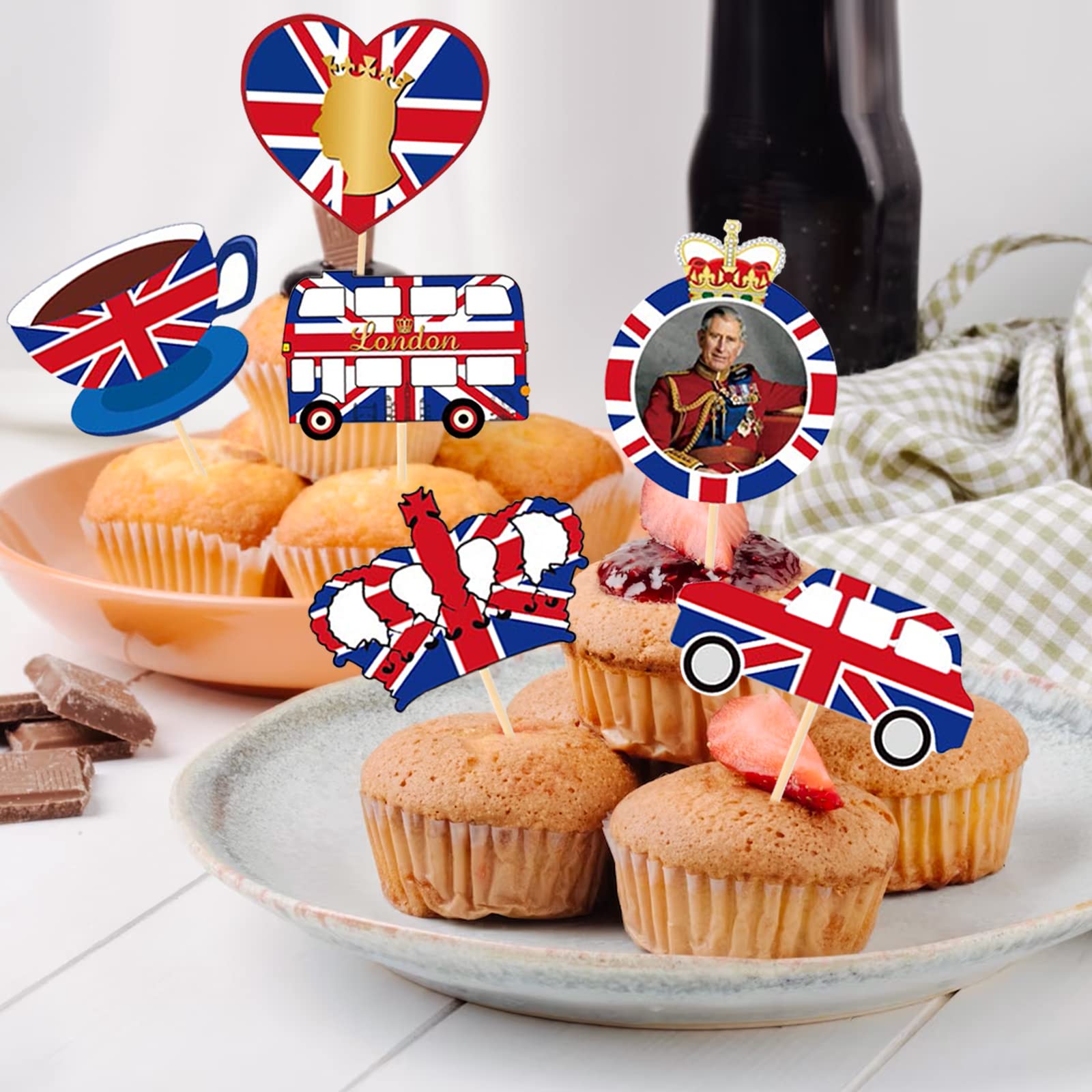 TOPPER PER TORTA personalizzato ispirato al punto topper per cupcake