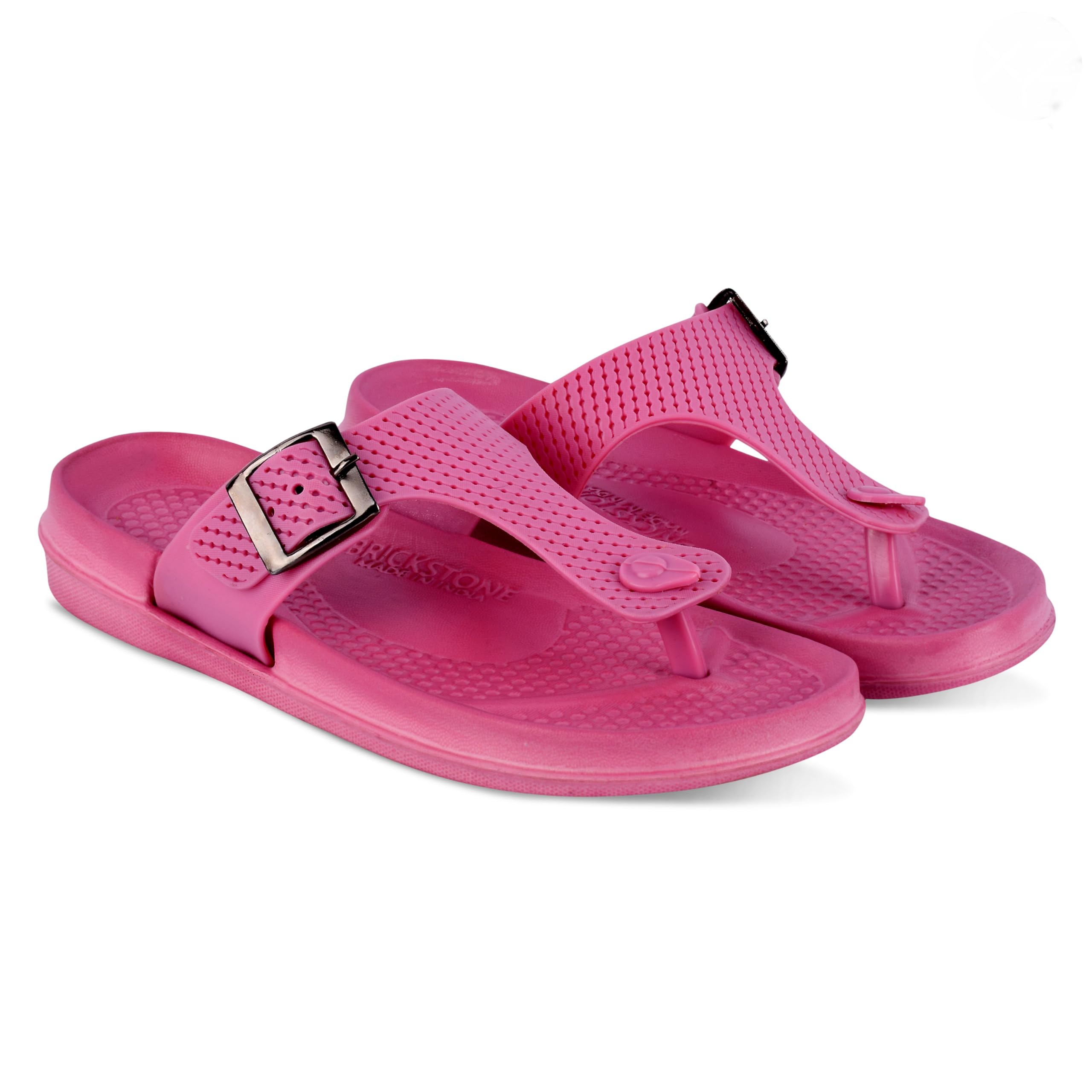 Women EVA Slippers for Indoor/Outdoor | Stylish T Strap Flip Flops for Daily Use | Lightweight Women Foot Wear with Buckle Strap | Comfortable Anti-Slip Woman Slipper-image-18