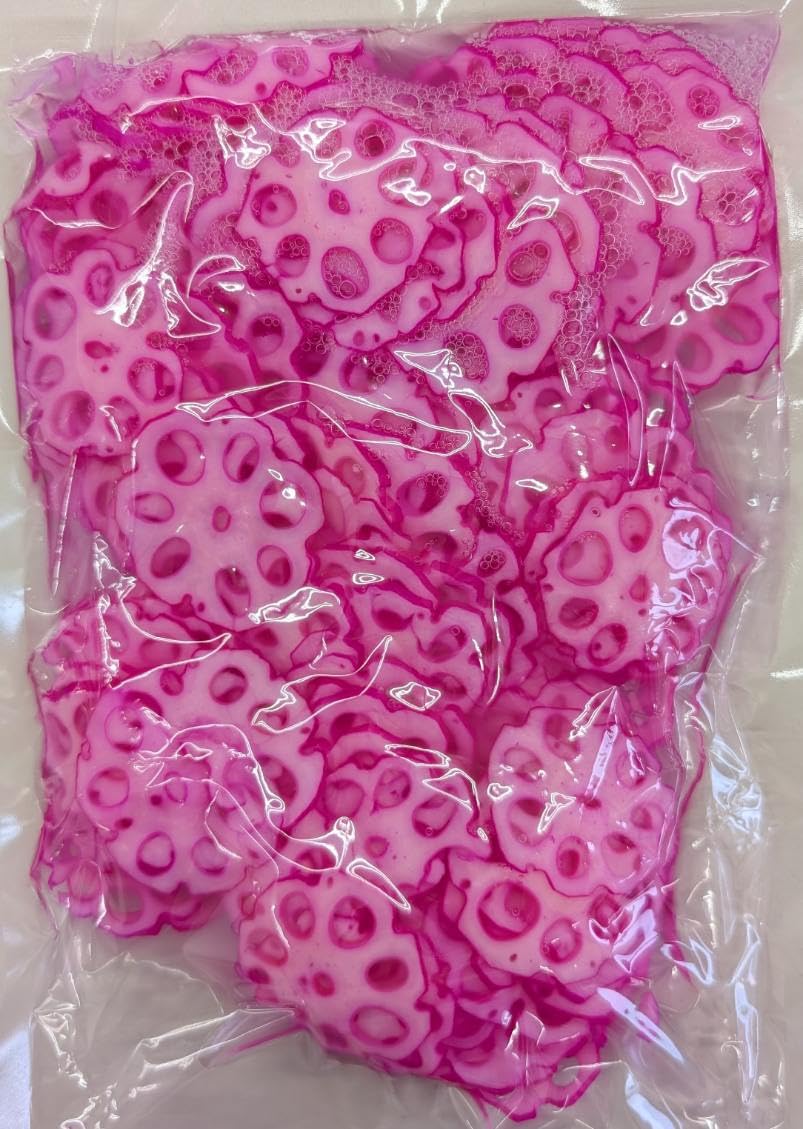 Amazon | 彩華れんこん 酢漬け 薄切り 400g×20P ピンク色 れんこん