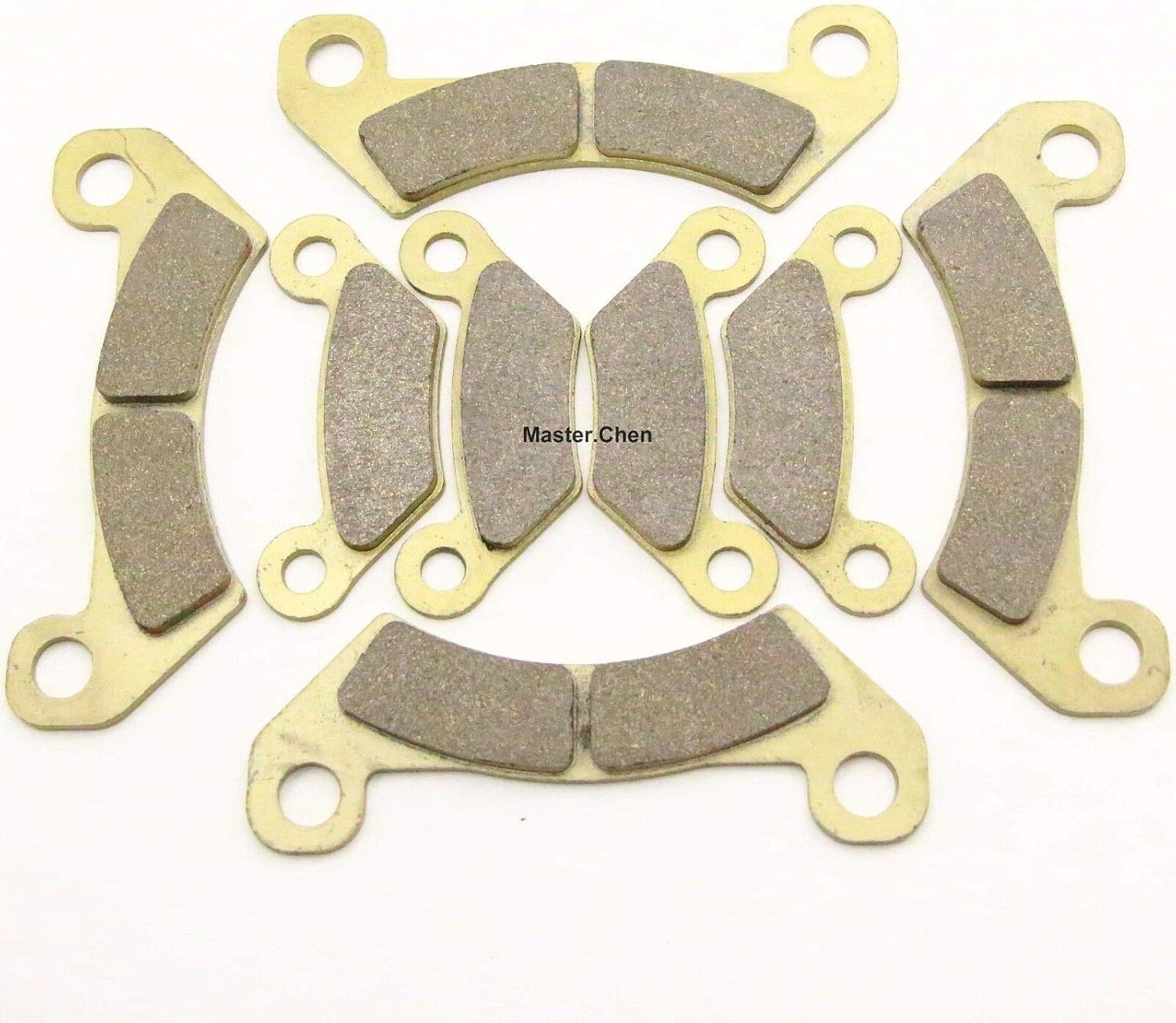 Master Chen Front Rear Brake Pads Brakes for John Deere Gator XUV 625i